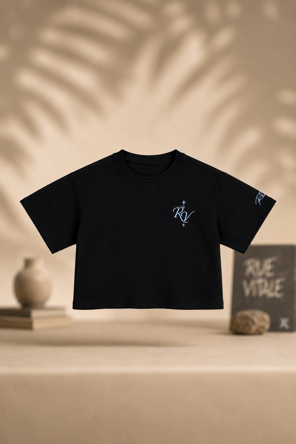 Rue Spray Tee (Cropped)