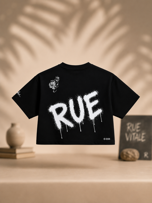 Rue Spray Tee (Cropped)